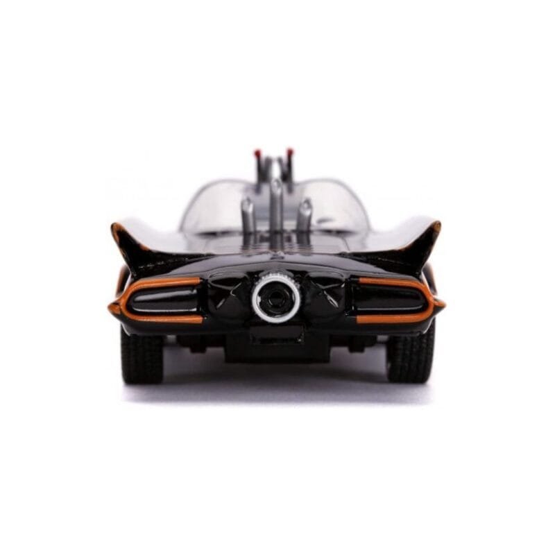 Miniatura coche negro y naranja Batmobile de la serie Batman a escala 1/32 Jada