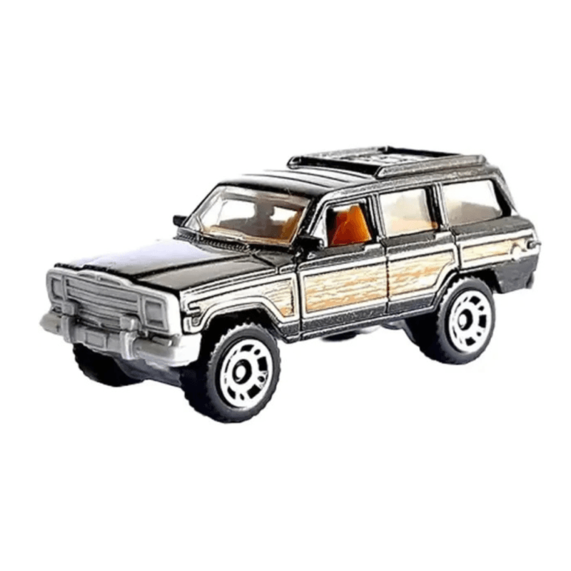 Miniatura coche Jeep Wagoneer de la película Jurassic World Dominion a escala 1/64 Matchbox