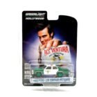 Miniatura coche policía blanco y verde Ford LTD Crown Victoria 1983 Miami Police de la película Ace Ventura: Detective de mascotas a escala 1/64 Greenlight versión Green Machine