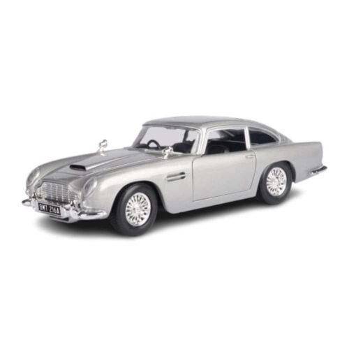Miniatura coche gris Aston Martin DB5 James Bond 007 a escala 1/24 Motor Max