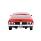 Miniatura coche rojo Ford Mustang Mach 1 1969 conducido por James Bond 007 en la película Diamantes para la eternidad a escala 1/24 Motor Max
