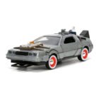 Miniatura coche DeLorean de la película Regreso al futuro 3 a escala 1/32 Jada