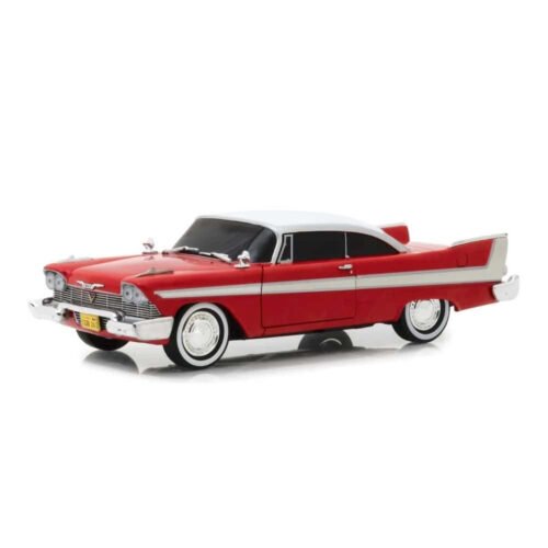 Miniatura coche Plymouth Fury 1959 rojo versión diabólica de la película Christine a escala 1/24 Greenlight