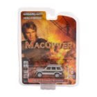 Miniatura coche todoterreno gris y marrón Jeep Cherokee Wagoneer de la serie MacGyver a escala 1/64 Greenlight