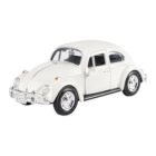 Miniatura coche blanco Volkswagen Beetle de la película de James Bond 007 Al servicio secreto de su Majestad 1/24 Motor Max