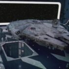 Nave Halcón Milenario de la película Star Wars