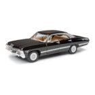 Miniatura coche negro Chevrolet Impala 1967 de la serie Supernatural a escala 1/32 Kinsmart