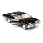 Miniatura coche negro Chevrolet Impala 1967 de la serie Supernatural a escala 1/32 Kinsmart