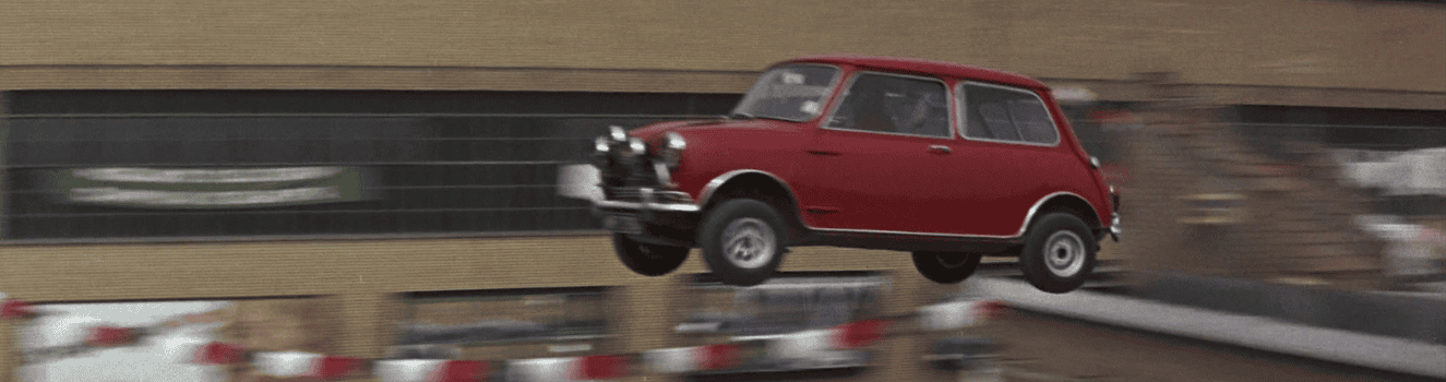 Coches en miniatura de The Italian Job