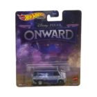 Miniatura coche furgoneta morada con unicornio de la película Onward a escala 1/64 Hot Wheels