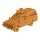 Miniatura coche camioneta Pizza Planet de madera Disney Pixar de la película Brave a escala 1/64 Hot Wheels