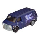 Miniatura coche furgoneta morada con unicornio de la película Onward a escala 1/64 Hot Wheels