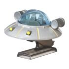Miniatura nave Crucero espacial de la serie Rick & Morty a escala 1/64 Hot Wheels