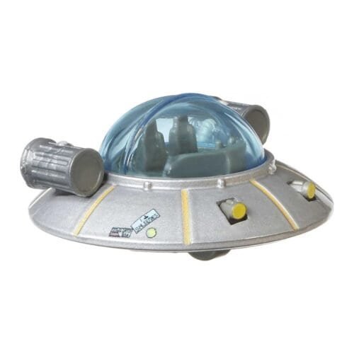 Miniatura nave Crucero espacial de la serie Rick & Morty a escala 1/64 Hot Wheels