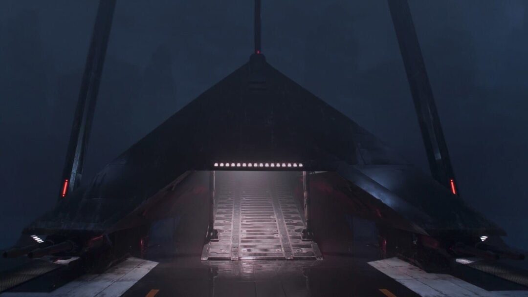 Nave Lanzadera Imperial de Krennic de la película Rogue One