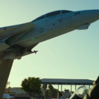 Avión Grumman F-14 Tomcat de la película Top Gun