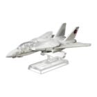 Miniatura avión Grumman F-14 Tomcat de la película Top Gun sin escala Hot Wheels