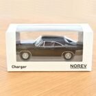 Miniatura coche negro Dodge Charger de la película Bullitt a escala 1/43 Norev