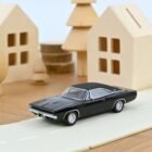 Miniatura coche negro Dodge Charger de la película Bullitt a escala 1/43 Norev