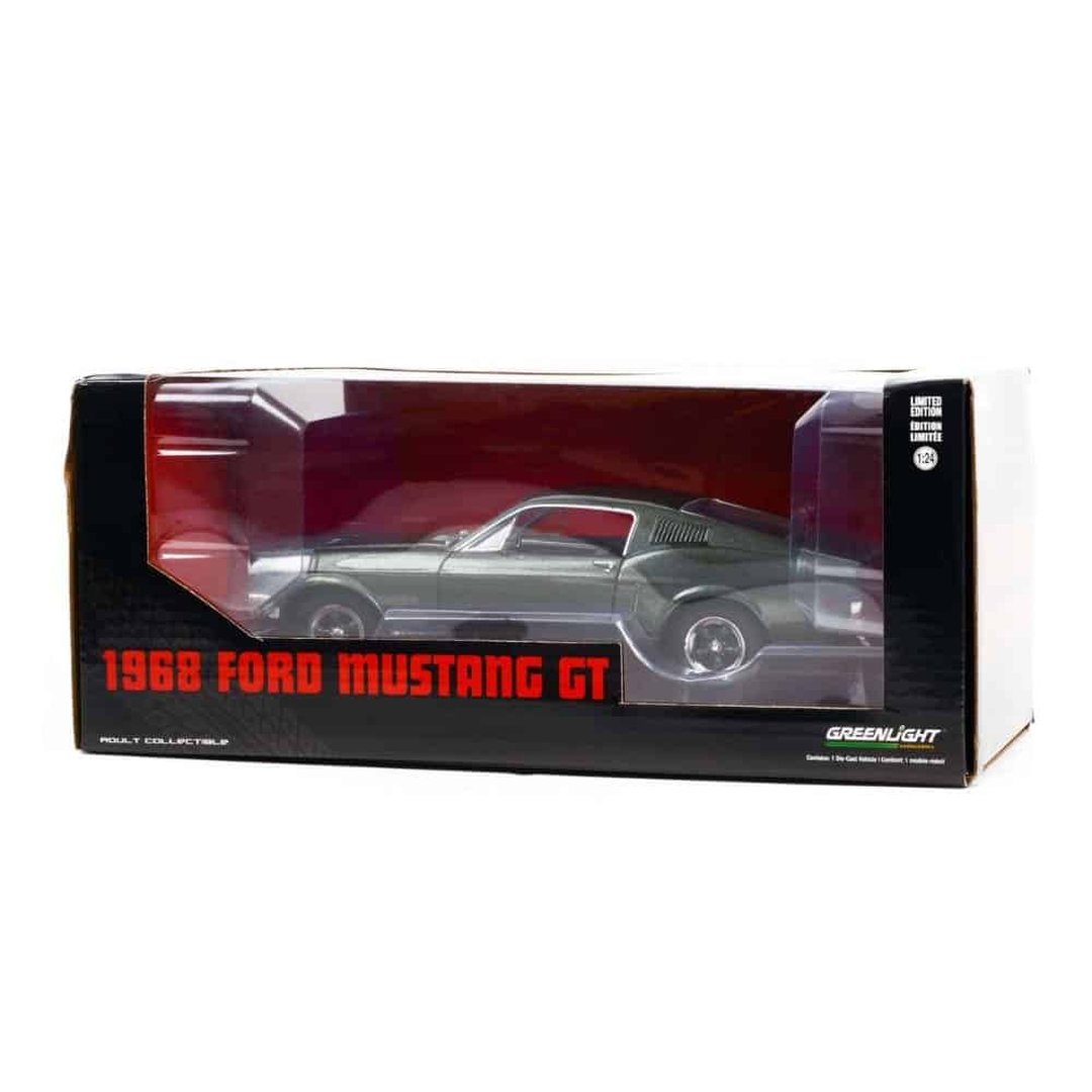 GREENLIGHT BULLITT FORD Mustang GT 1968 Steve McQueen Maßstab 1/18 Druckguss 12822 EUR 124,80