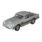Miniatura coche gris Aston Martin DB5 conducido por James Bond 007 en la película Sin tiempo para morir a escala 1/64 Hot Wheels