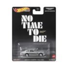 Miniatura coche gris Aston Martin DB5 conducido por James Bond 007 en la película Sin tiempo para morir a escala 1/64 Hot Wheels