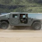 Coche todoterreno Humvee Ingen de la película Jurassic World
