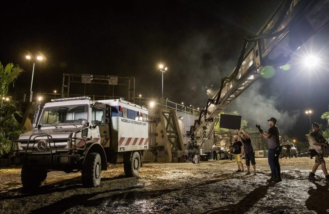 Camión todoterreno ambulancia Mercedes-Benz Unimog U 1300L de la película Jurassic World