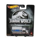 Miniatura camión ambulancia todoterreno Mercedes-Benz Unimog U 1300L de la película Jurassic World a escala 1/64 Hot Wheels