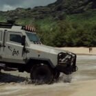 Coche todoterreno Textron Tiger Ingen de la película Jurassic World