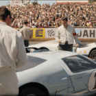 Coche Ford GT40 de la película Le Mans '66