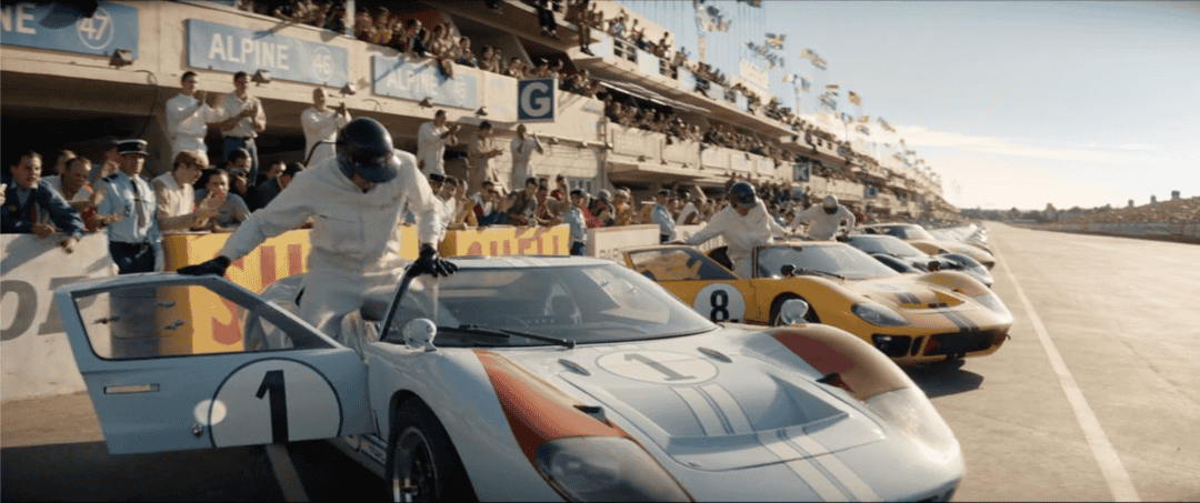 Coche Ford GT40 de la película Le Mans '66