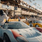 Coche Ford GT40 de la película Le Mans '66