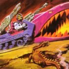 Coche tiburón terrestre de la serie Masters del Universo