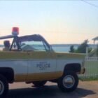 Coche de policía Chevrolet Blazer de la película Tiburón