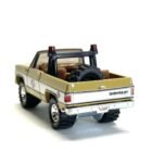 Miniatura coche de policía Chevrolet Blazer de la película Tiburón a escala 1/64 Hot Wheels