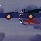 Coche de Batman de la serie animada Los Super Amigos