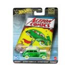 Miniatura coche Sedan verde del Action Comics #1 a escala 1/64 Hot Wheels