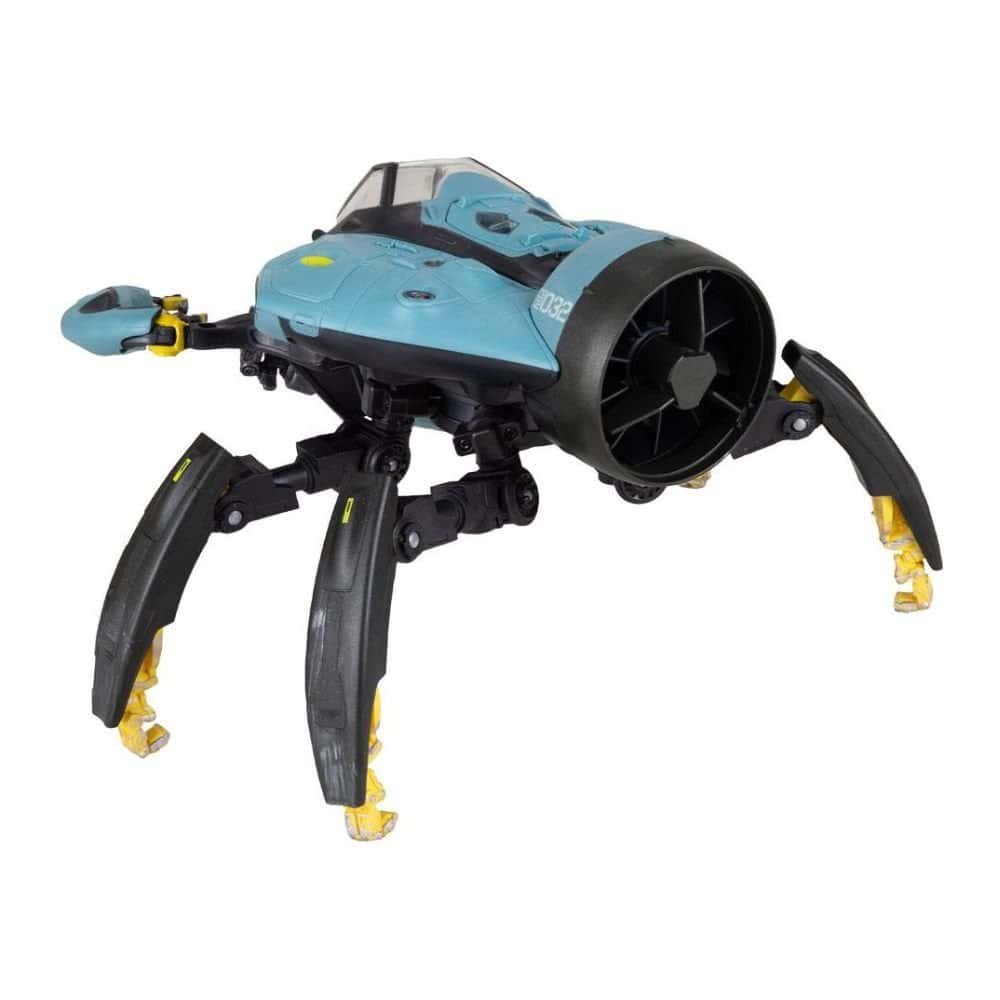 Miniatura nave traje cangrejo Crabsuit de la película Avatar: El sentido del agua a escala Megafig
