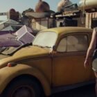 Coche amarillo Bumblebee de la película Transformers