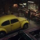 Coche amarillo Bumblebee de la película Transformers