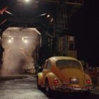 Coche amarillo Bumblebee de la película Transformers
