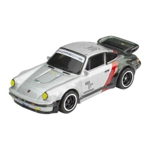 Miniatura coche Porsche 911 Turbo (930) del videojuego Cyberpunk 2077 a escala 1/64 Hot Wheels