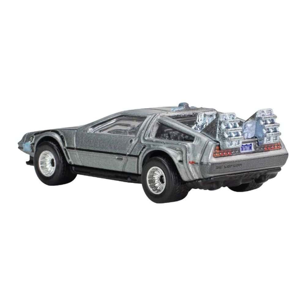 Miniatura coche DeLorean de la película Regreso al futuro a escala 1/64 Hot Wheels