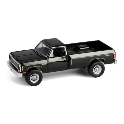 Miniatura coche camioneta Dodge Power Ram Prospector negra de la serie El Equipo A a escala 1/64 Greenlight