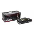 Miniatura coche Cadillac Fleetwood Serie 60 1955 negro de la película El Padrino a escala 1/18 Greenlight