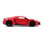 Miniatura coche rojo Lykan Hypersport 2014 de la película Fast & Furious 7 a escala 1/32 Jada