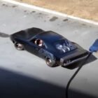Coche negro mate Dodge Charger 1969 de la película Fast & Furious 9