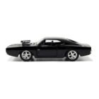 Miniatura coche negro mate Dodge Charger 1970 de la película Fast & Furious a escala 1/32 Jada