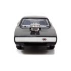 Miniatura coche negro mate Dodge Charger 1970 de la película Fast & Furious a escala 1/32 Jada